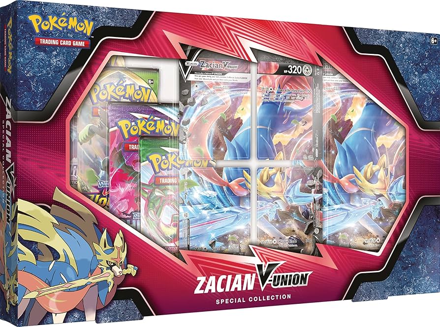 Pokemon V-Union Special Collection - Zacian : Amazon.ca: Toys & Games