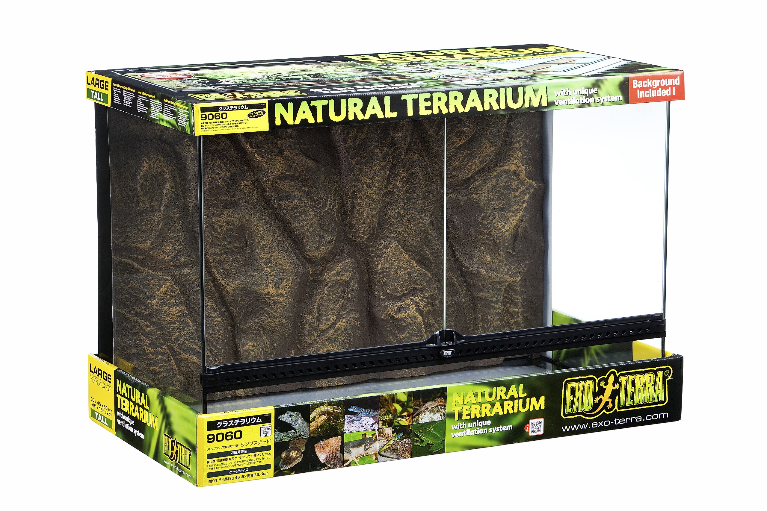 Amazon | GEX EXOTERRA グラステラリウム9060 PT2614 両開きフロント
