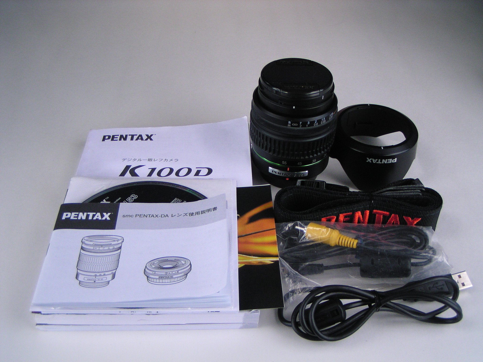 Amazon | PENTAX デジタル一眼レフカメラ K100D レンズキット DA 18