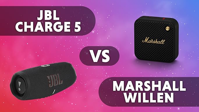 Amazon.com: Marshall Willen Portable Bluetooth Speaker - Black