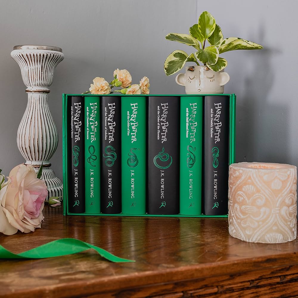 Amazon | Harry Potter Slytherin House Editions Hardback Box Set