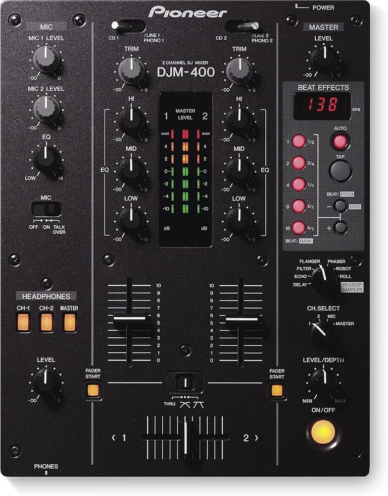 Amazon.com: Pioneer DJM-400 Pro Dj Mixer : Musical Instruments