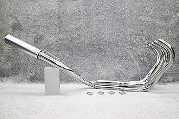 Amazon | CB400SF NC31 DJガニマタ6分割マフラー メッキ アウター