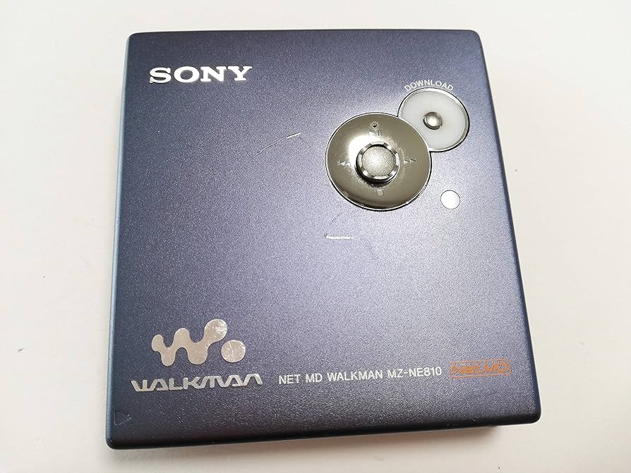 Amazon | SONY ソニー MZ-NE810-L ブルー Net MD対応ポータブルMD