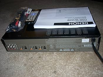 Denon CDR W1500 - CD player / CD recorder : Amazon.co.uk: Musical