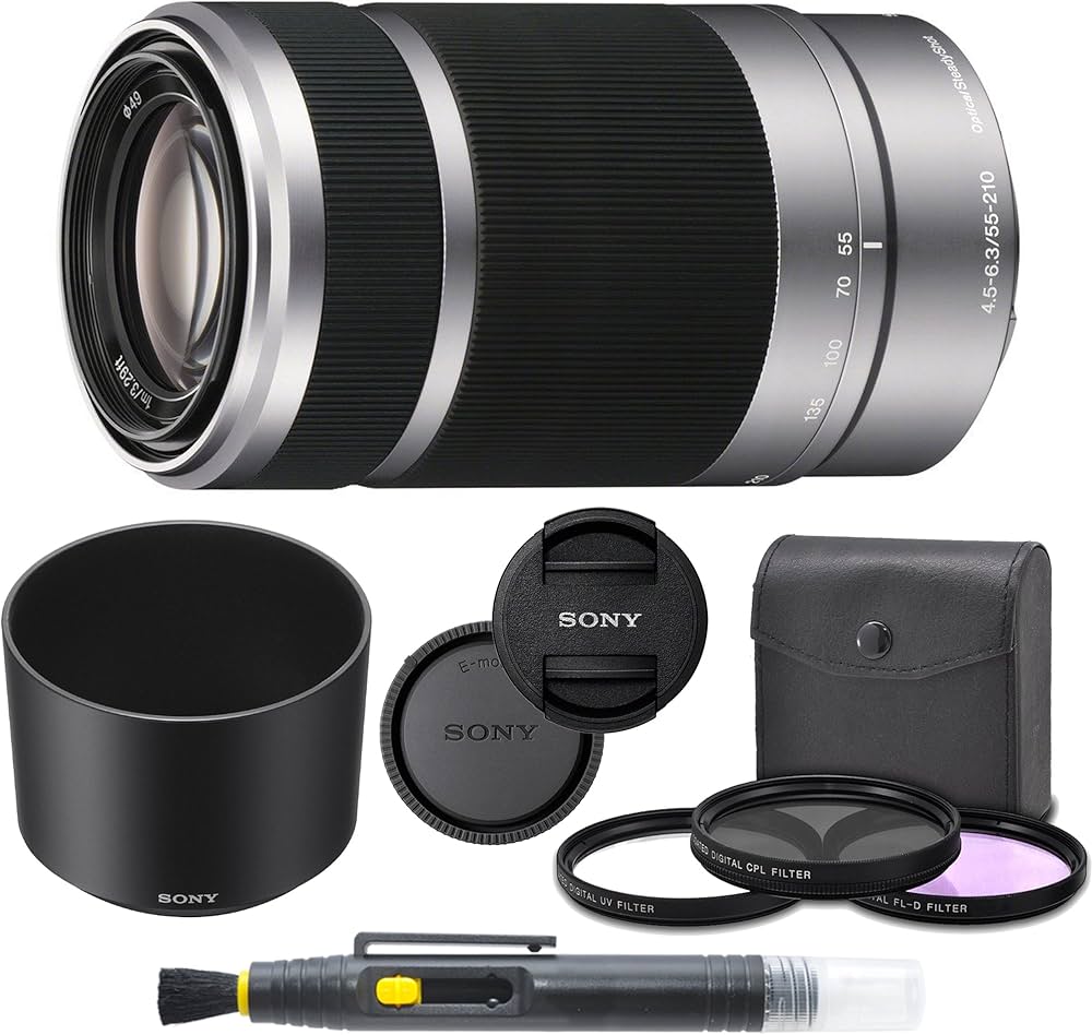 Amazon | Sony E 55-210mm f/4.5-6.3 OSSレンズ (シルバー) Sony E
