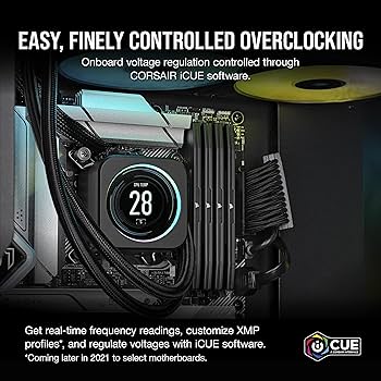 CORSAIR VENGEANCE DDR5 RAM 32GB (2x16GB) 5200MHz CL40-40-40-77