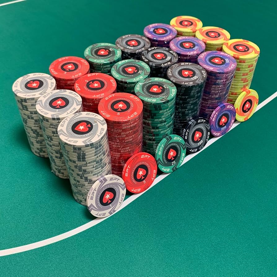 Amazon | RedAces EPT ポーカーチップ カジノチップ 麻雀 トランプ