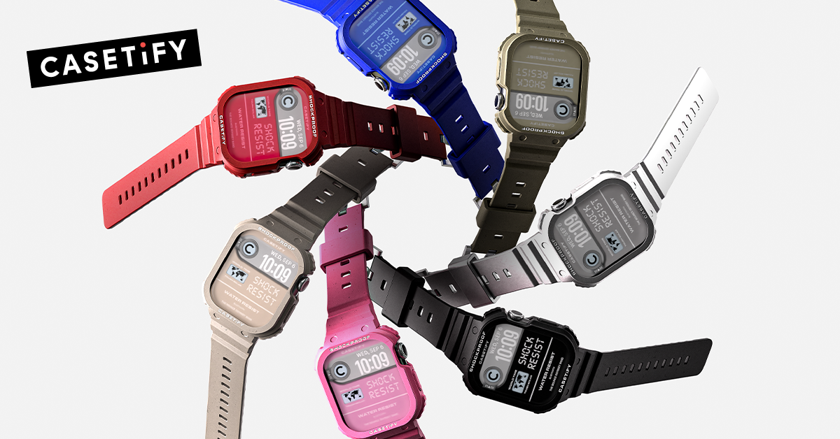 Amazon.com: CASETiFY Bounce Odyssey Band Compatible with Apple