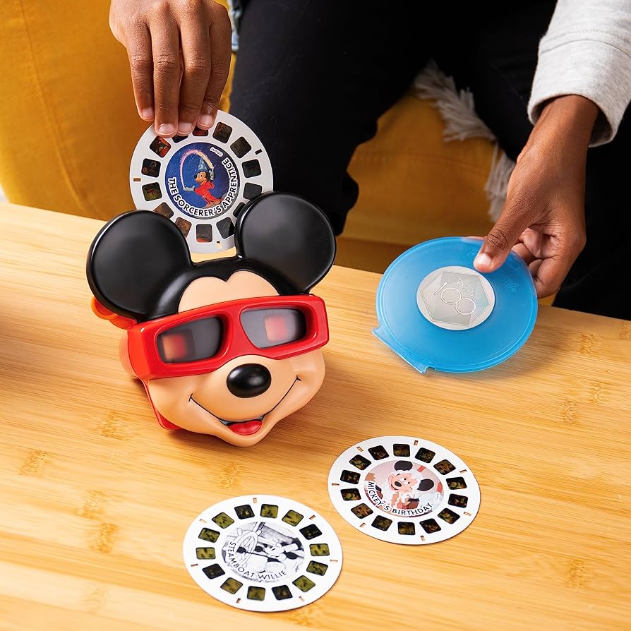 Amazon.com: View-Master Mickey Mouse Deluxe Set, Disney 100