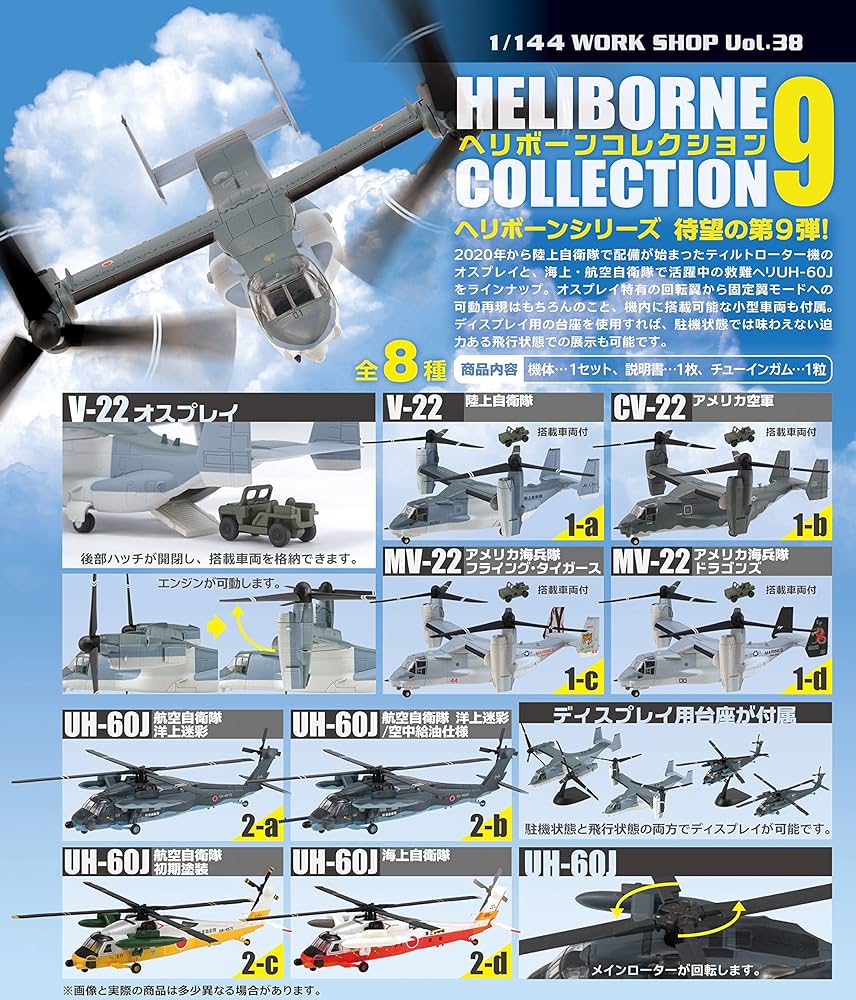 Amazon | ヘリボーンコレクション9 10個入 食玩・ガム 通販