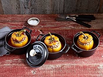 Amazon.com: Staub La Cocotte Round 40509-476 Pico Cocotte Round