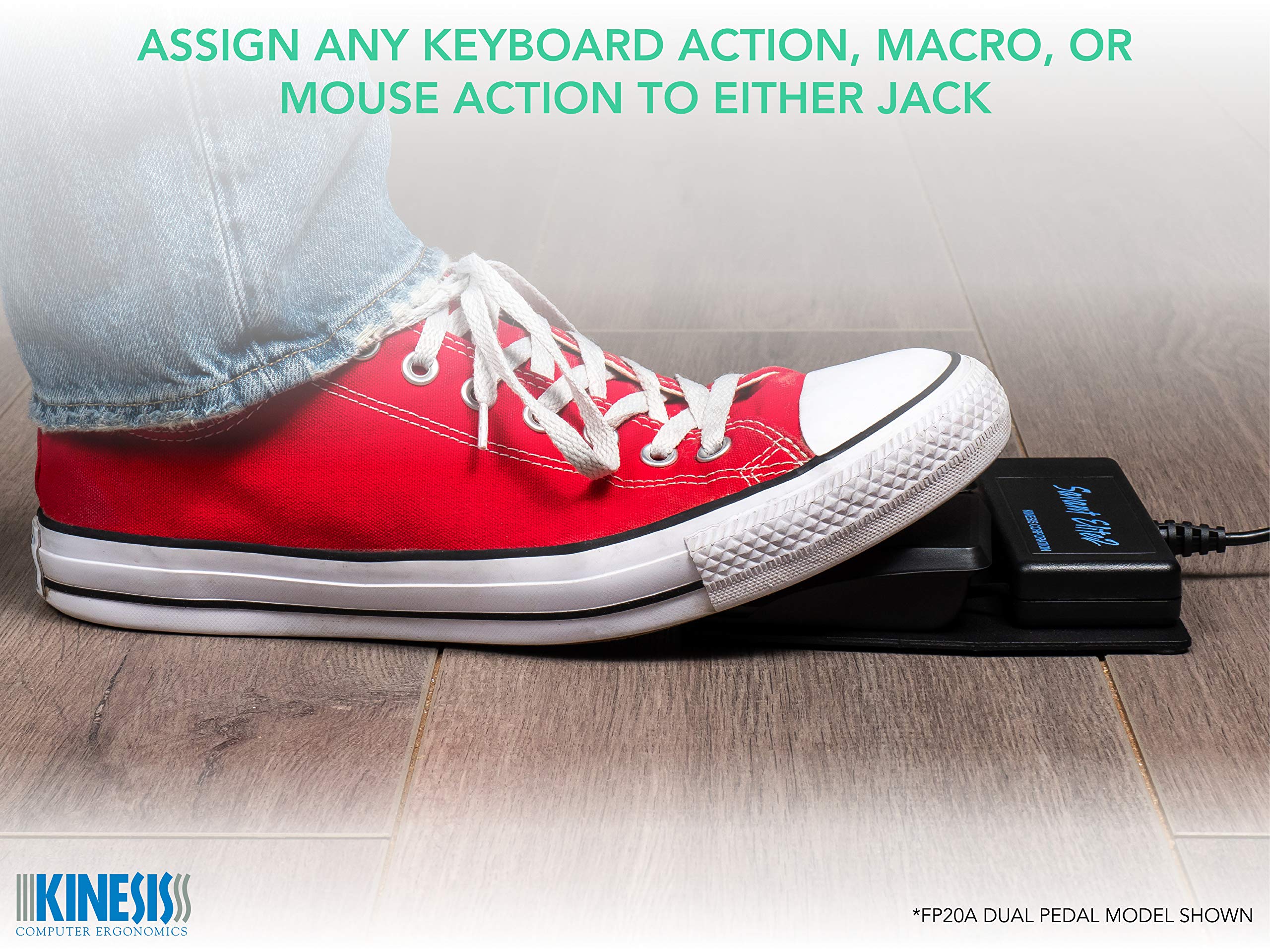 Amazon.com: Kinesis Savant Elite2 Programmable USB Foot Switch (2