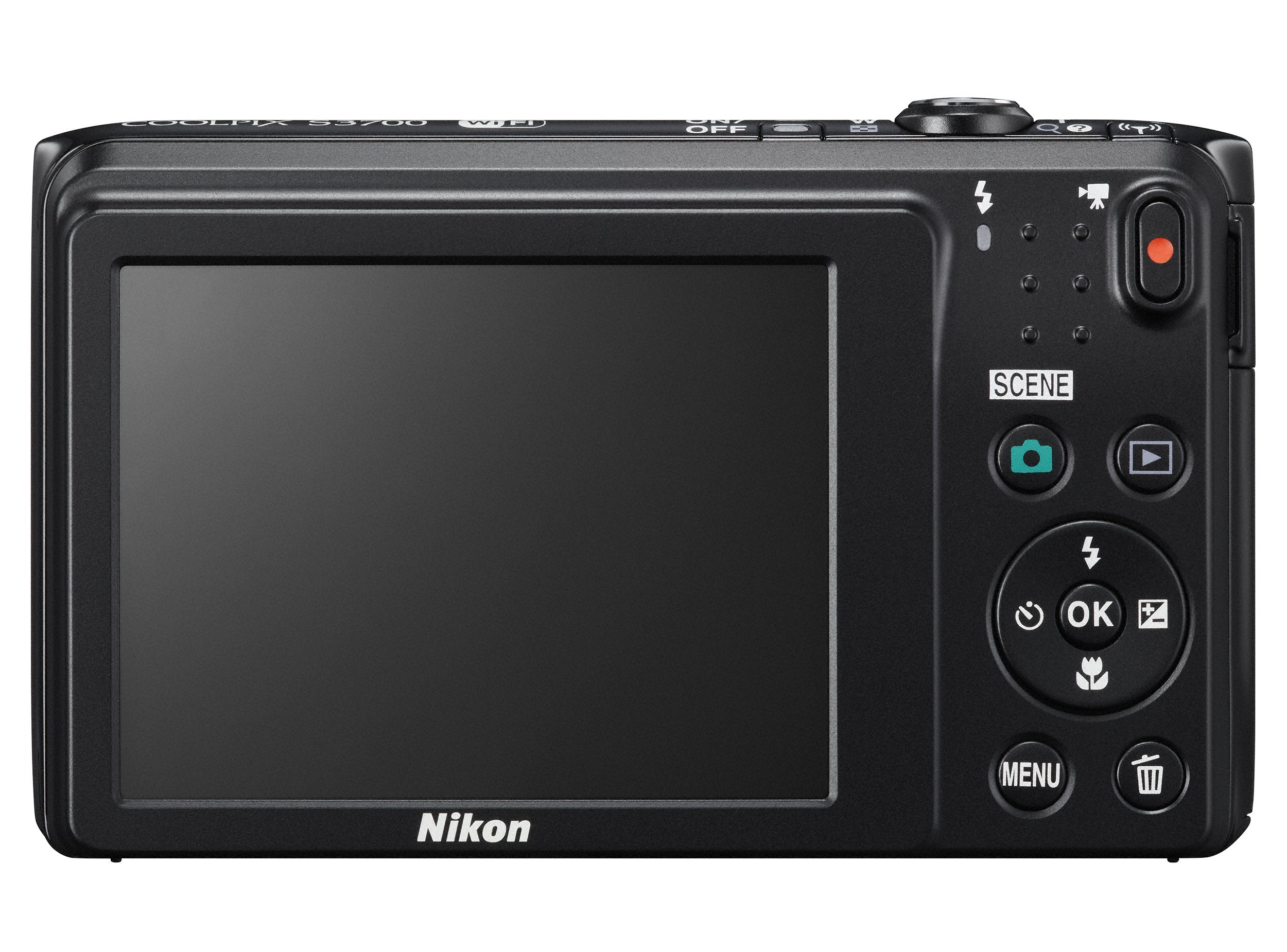 Amazon | Nikon デジタルカメラ COOLPIX S3700 ブラック 光学8倍ズーム