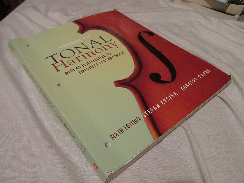 Amazon.com: Workbook for Tonal Harmony with an Introduction to