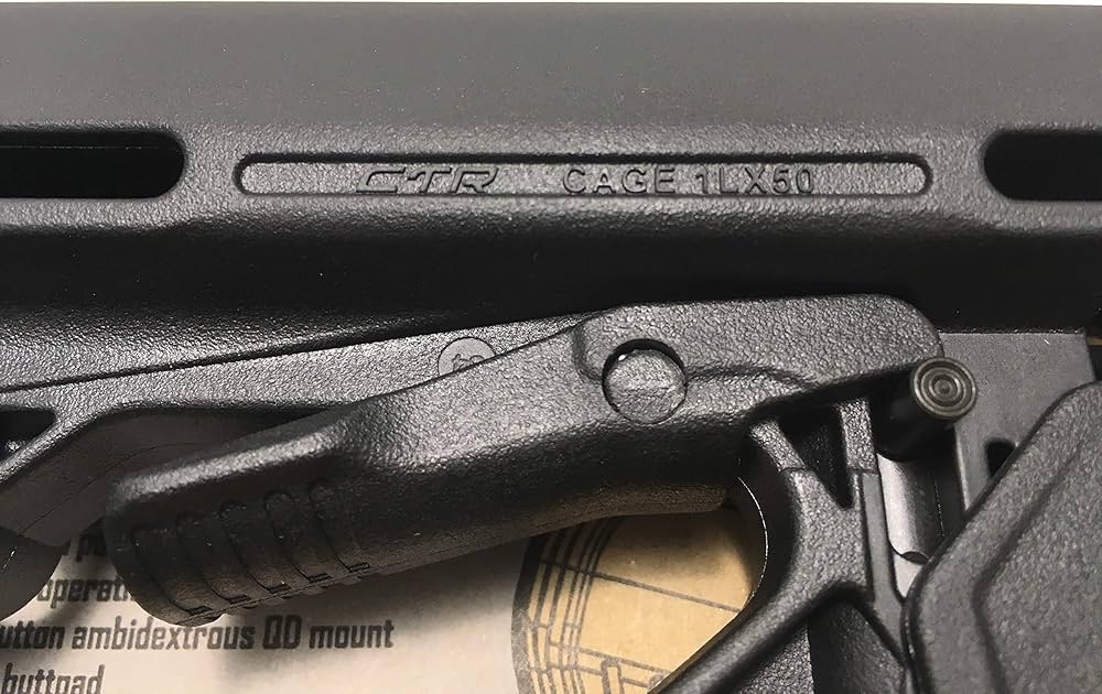 Amazon.co.jp: [実物] MAGPUL(マグプル) CTRストック Mil-Spec (Black