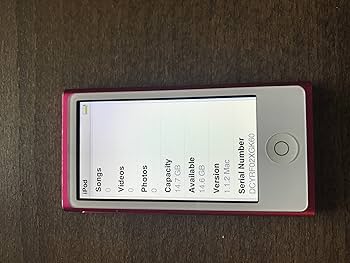 Amazon.com: Apple iPod nano 16GB Pink (7th Generation) : Electronics