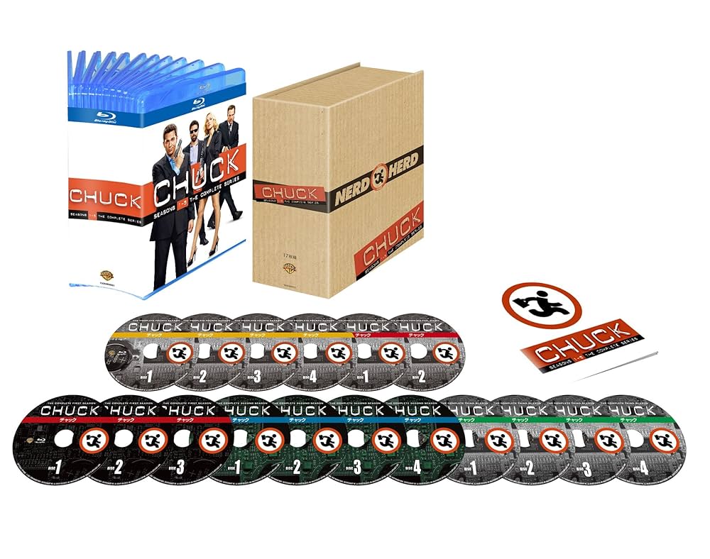 CHUCK チャック サード・シーズン コンプリート・ボックス〈4枚組