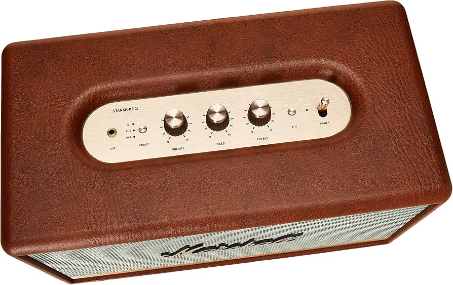 Amazon.com: Marshall Stanmore II Bluetooth Speaker, Brown