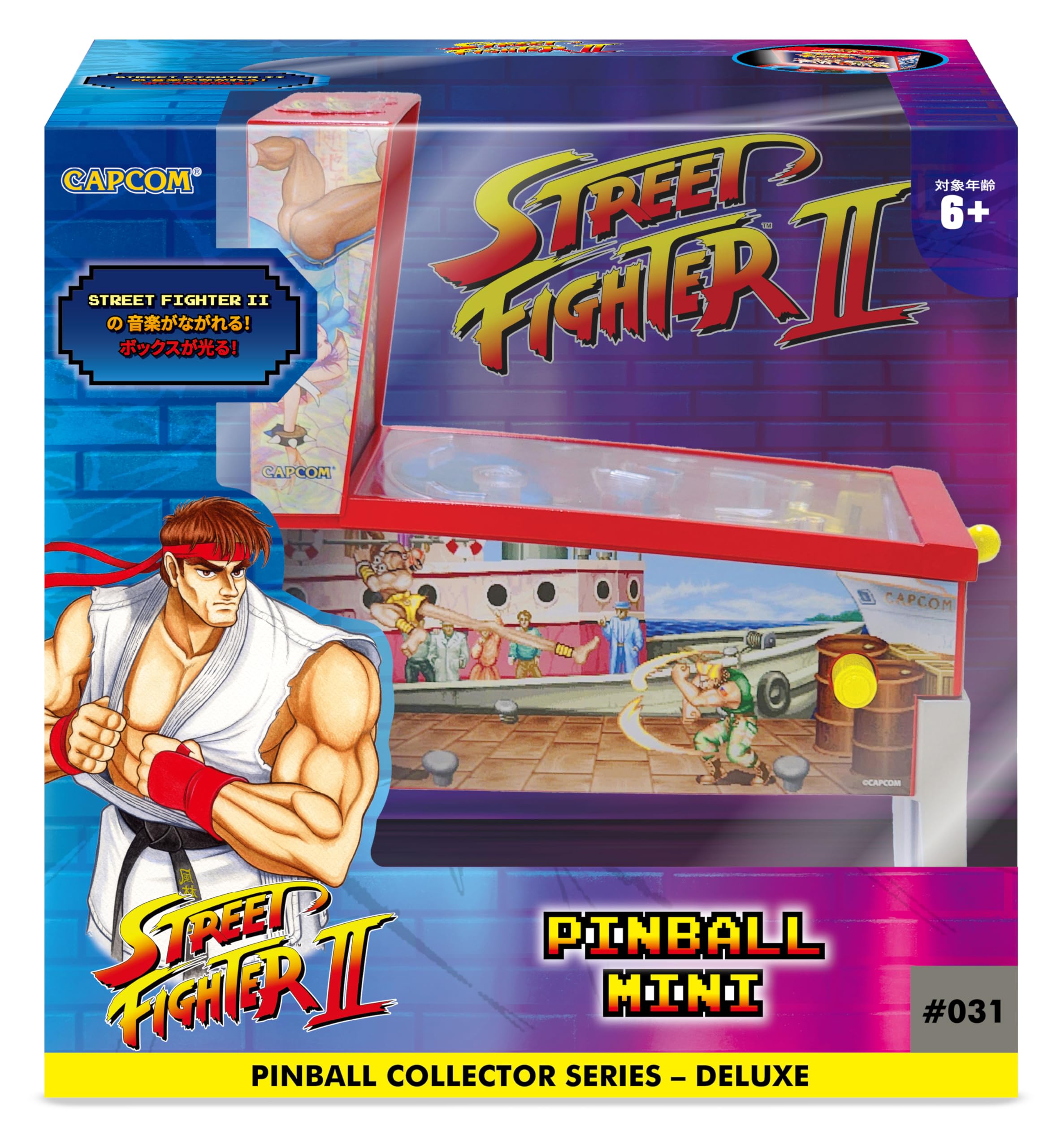 Amazon | STREET FIGHTER ピンボール ミニ | アクションゲーム | おもちゃ