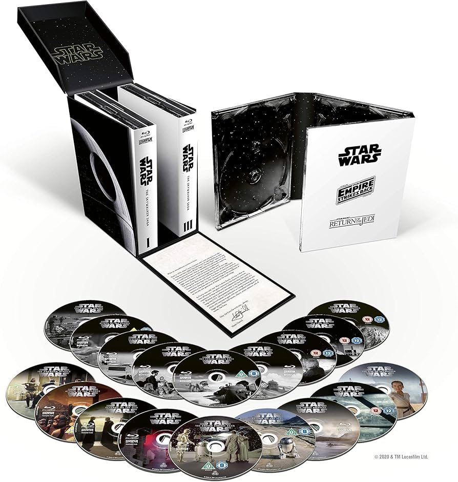 Amazon.com: Star Wars: The Skywalker Saga Complete Box Set [Blu