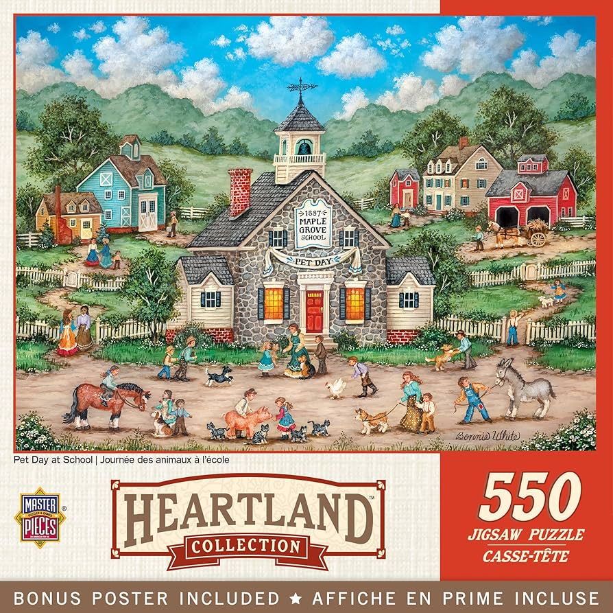 Amazon.com: MasterPieces Heartland Collection - Pet Day at School