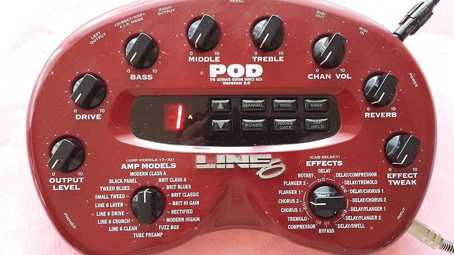 Amazon | Line6 (ライン6) アンプシミュレーター POD 2.0 【国内正規品