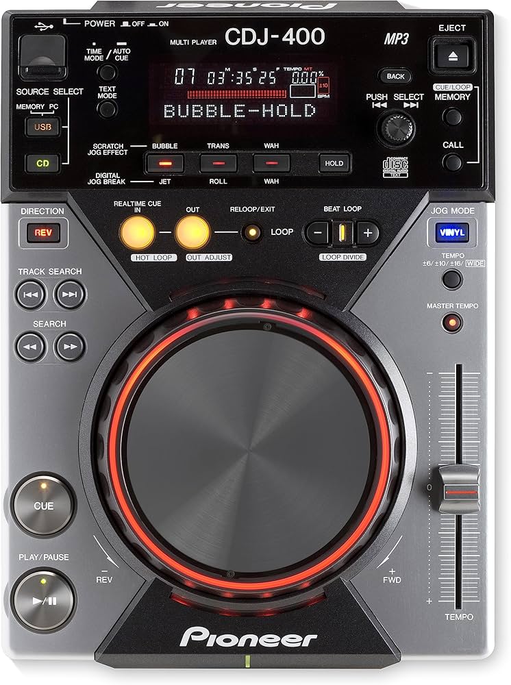Amazon.com: Pioneer CDJ-400 CD 媒體播放器: 樂器