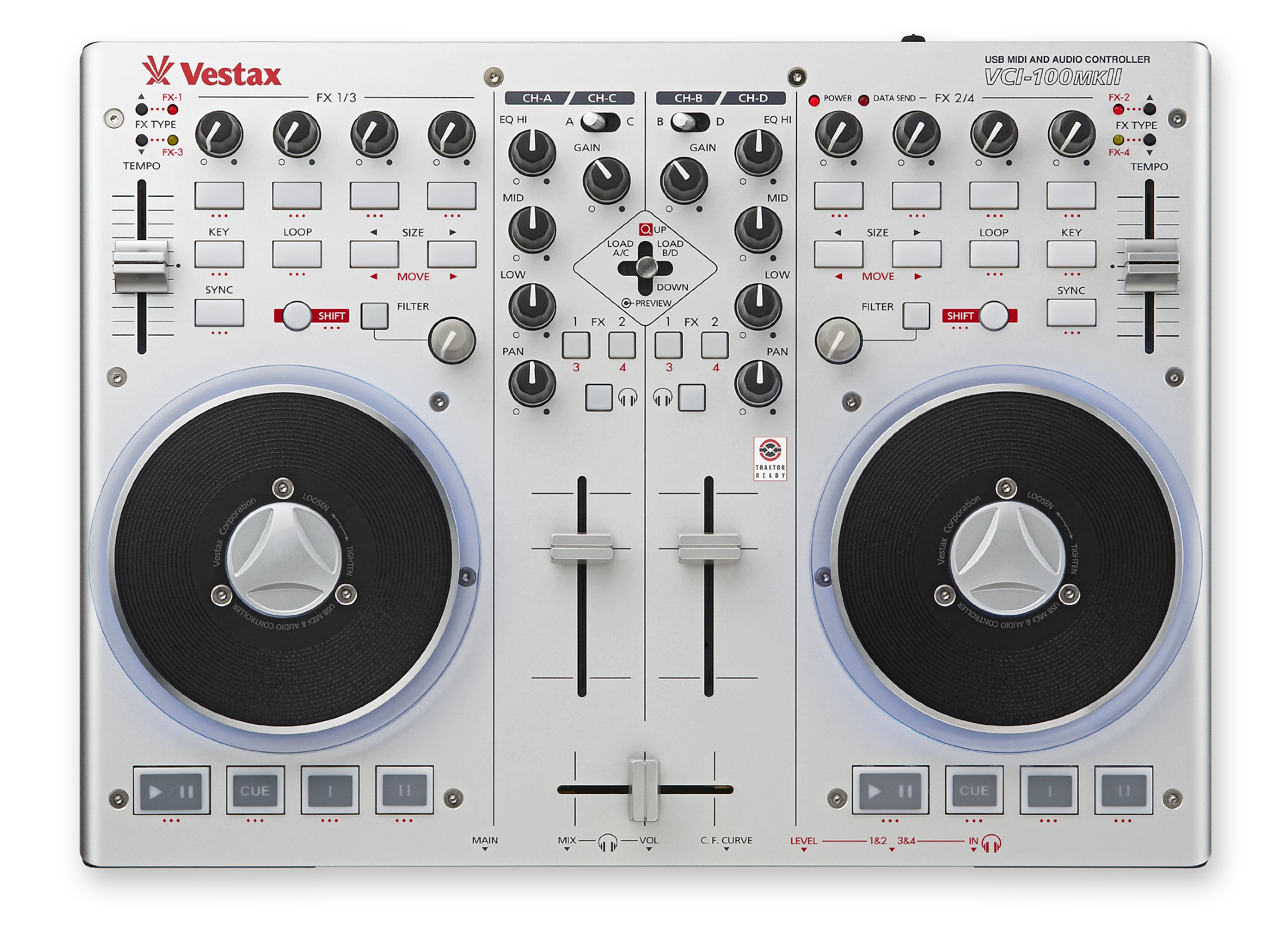 Amazon | Vestax DJコントローラー VCI-100MK2 Windows/Macintosh対応