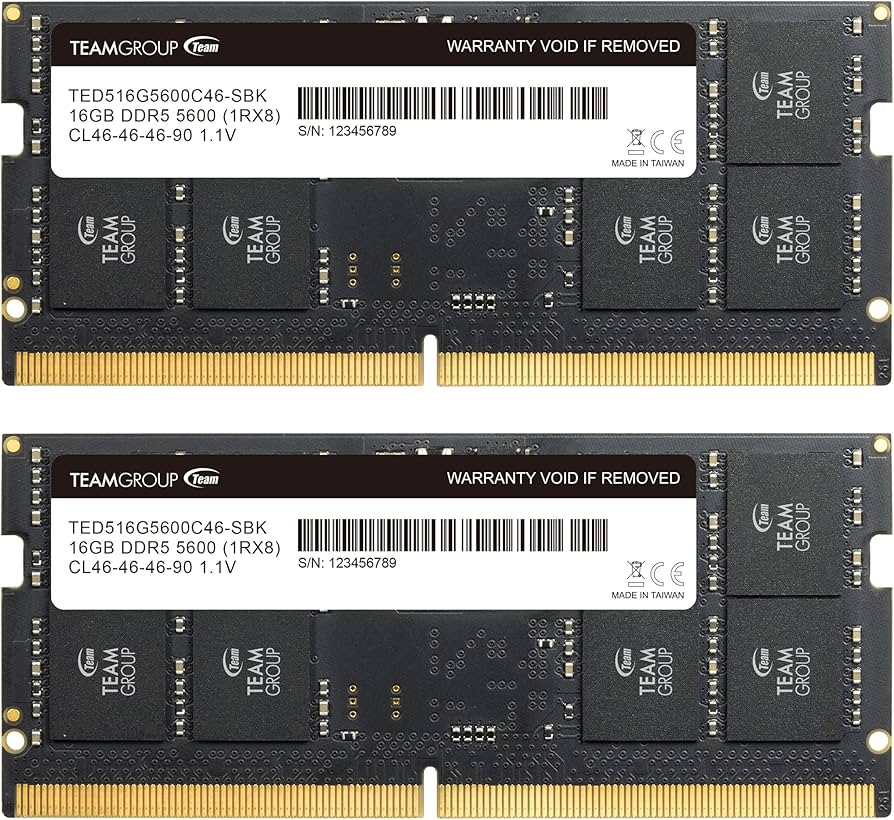 Amazon.co.jp: TEAMGROUP (旧称 Team) ノートPC用メモリ DDR5 5600MHz