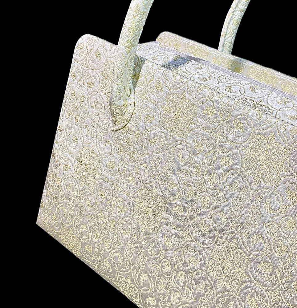 Amazon.co.jp: [錦匠] 京都発 龍村織物 利休バッグ 正絹 防水 日本製