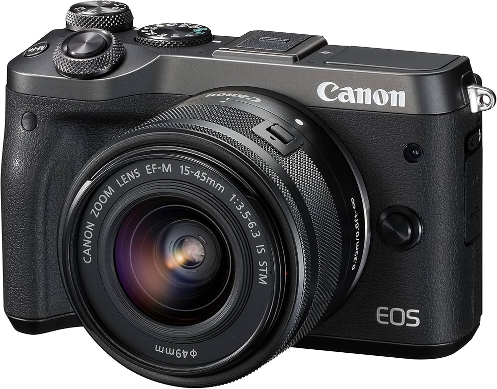 Amazon | Canon ミラーレス一眼カメラ EOS M6 レンズキット(ブラック