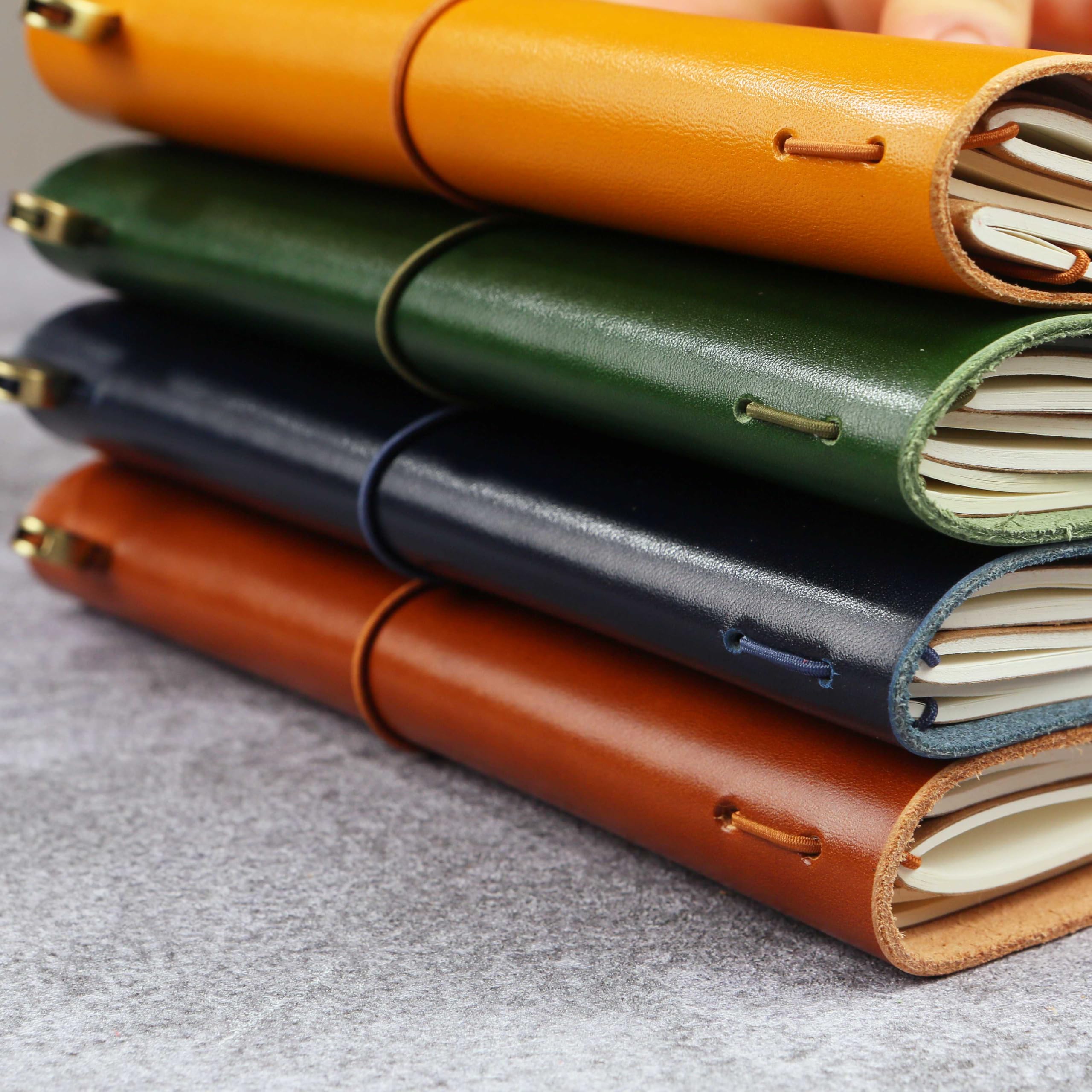 Amazon.co.jp: レザー トラベラーズノート 本革 旅行手帳 パスポート