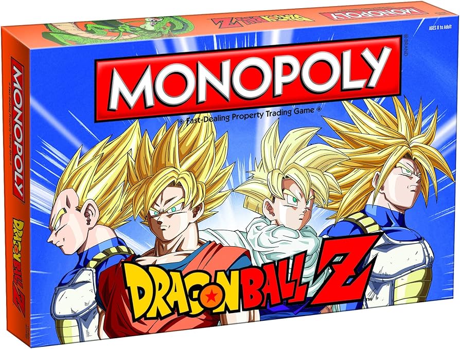 Amazon.com: MONOPOLY Dragon Ball Z Board Game | Recruit Legendary