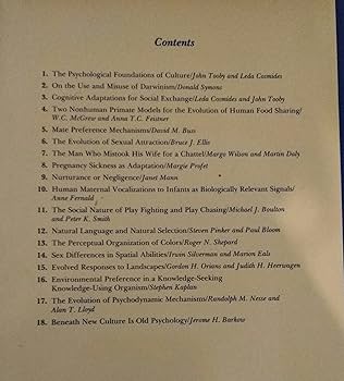 Amazon.com: The Adapted Mind: Evolutionary Psychology and the