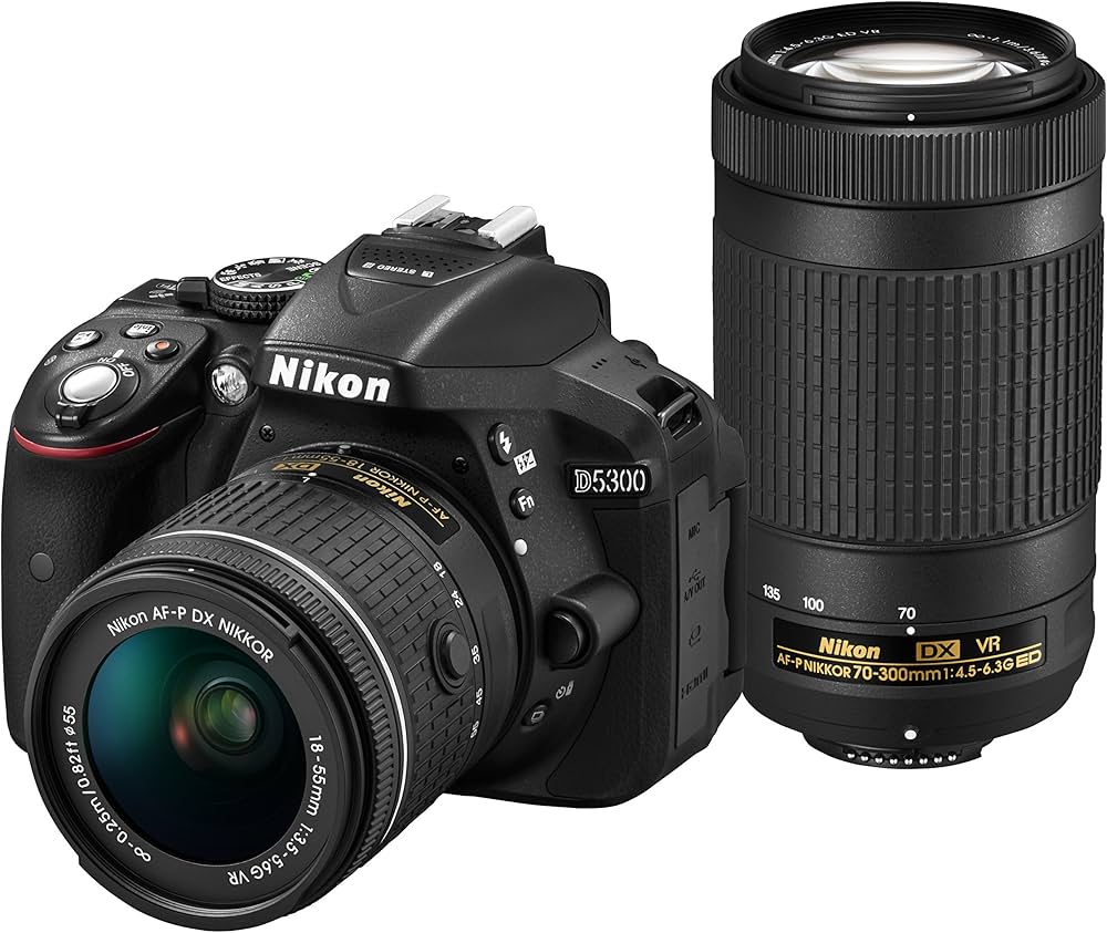 Amazon | Nikon デジタル一眼レフカメラ D5300 AF-P ダブルズーム