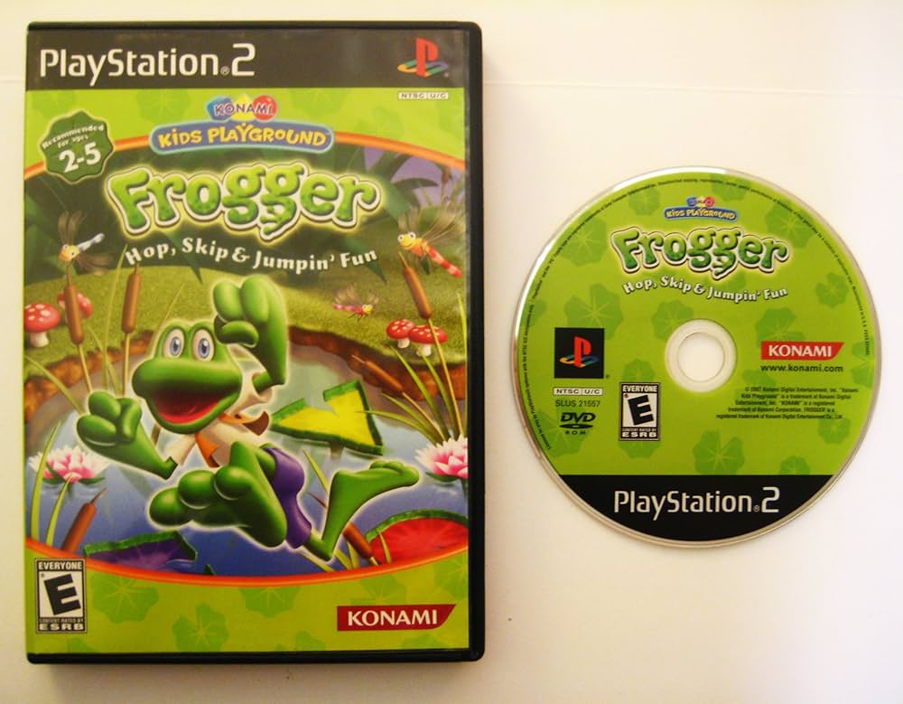 Amazon.com: Konami Kids Playground: Frogger Hop, Skip, & Jumpin