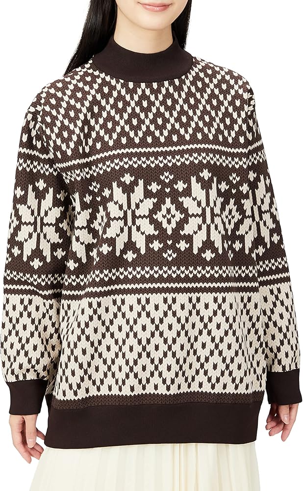 Amazon.co.jp: [ダブルスタンダードクロージング] 雪柄ジャガード