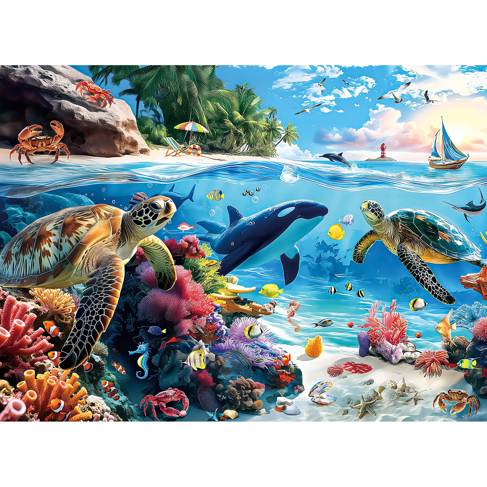 Amazon.com: HQXXJW 300 Piece Puzzles for Adults, 300 Piece Puzzles