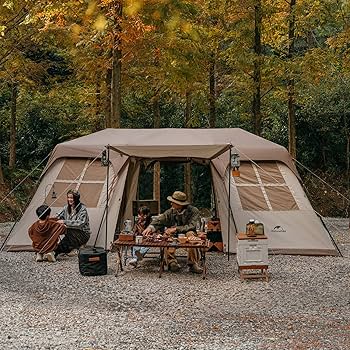 Amazon.co.jp: Naturehike屋外キャンプ2つの部屋1つのホールの自動