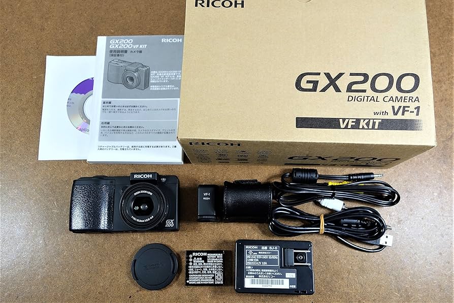 Amazon.com : Ricoh Digital Camera Gx200 Vf Kit , View Finder Vf-1