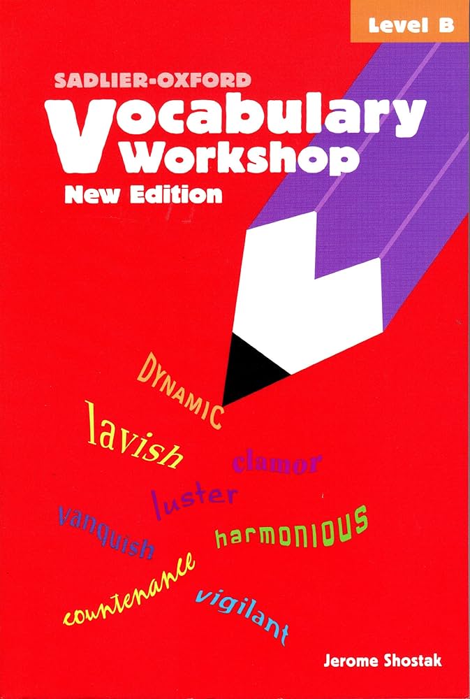 Amazon.com: Vocabulary Workshop, Level B: 9780821571071: Shostak