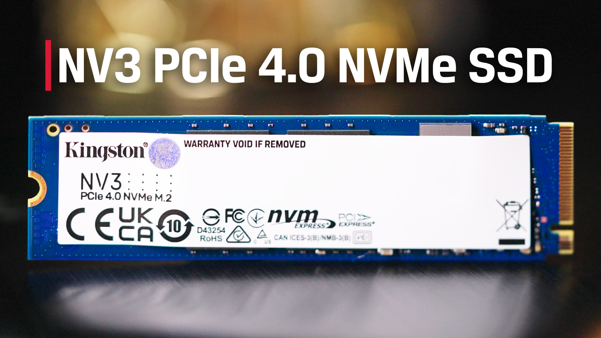 Amazon.com: Kingston NV3 2TB M.2 2280 NVMe SSD | PCIe 4.0 Gen 4x4