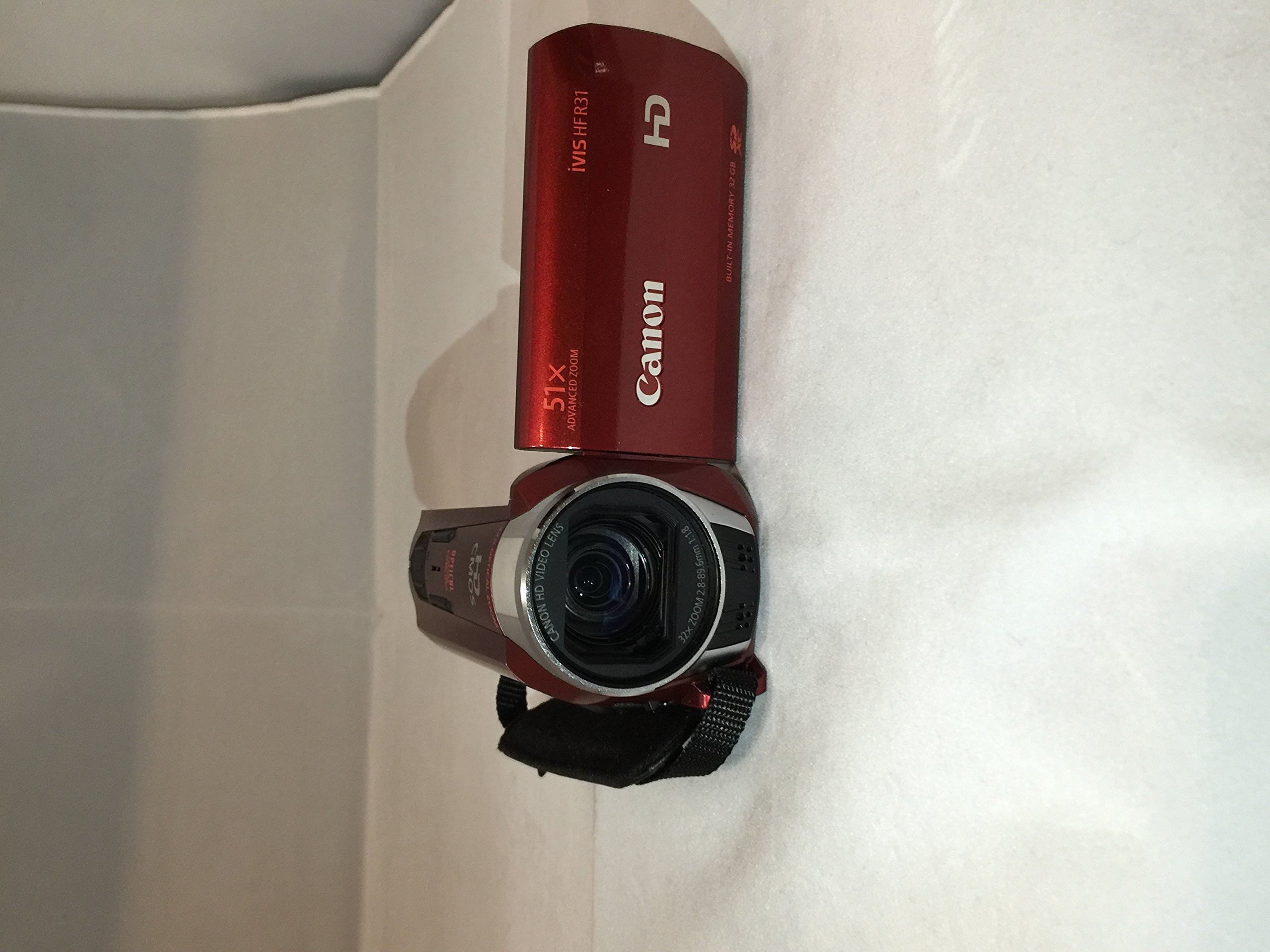 Amazon | Canon デジタルビデオカメラ iVIS HF R31 レッド 光学32倍