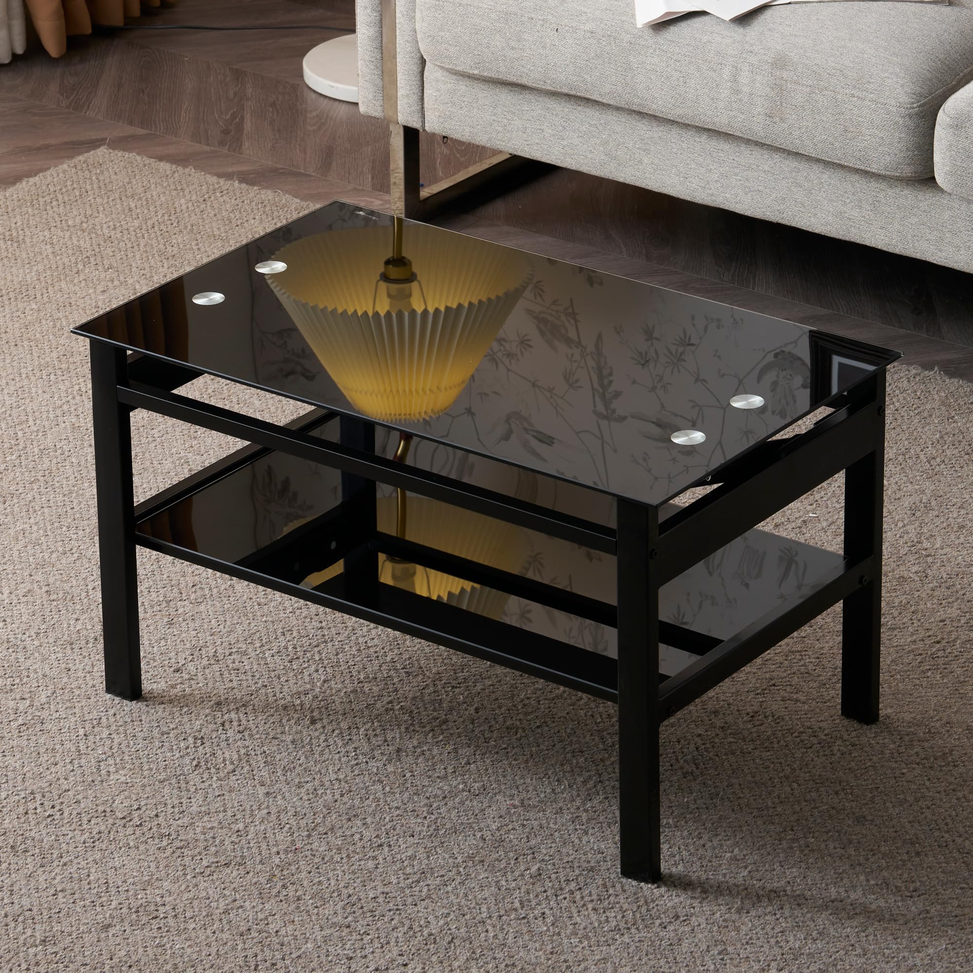 J171 直接引取限定 ガラス ローテーブル 座卓 厚み10mm 強化ガラス