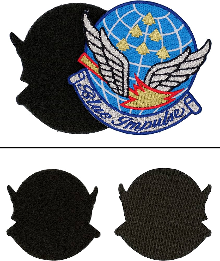 Amazon.co.jp: ブルーインパルス ワッペン 刺繍 パッチ PA140-TN 航空