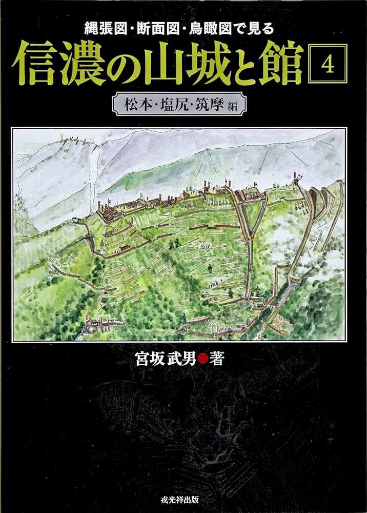 信濃の山城と館: 縄張図・断面図・鳥瞰図で見る (第4巻(松本・塩尻