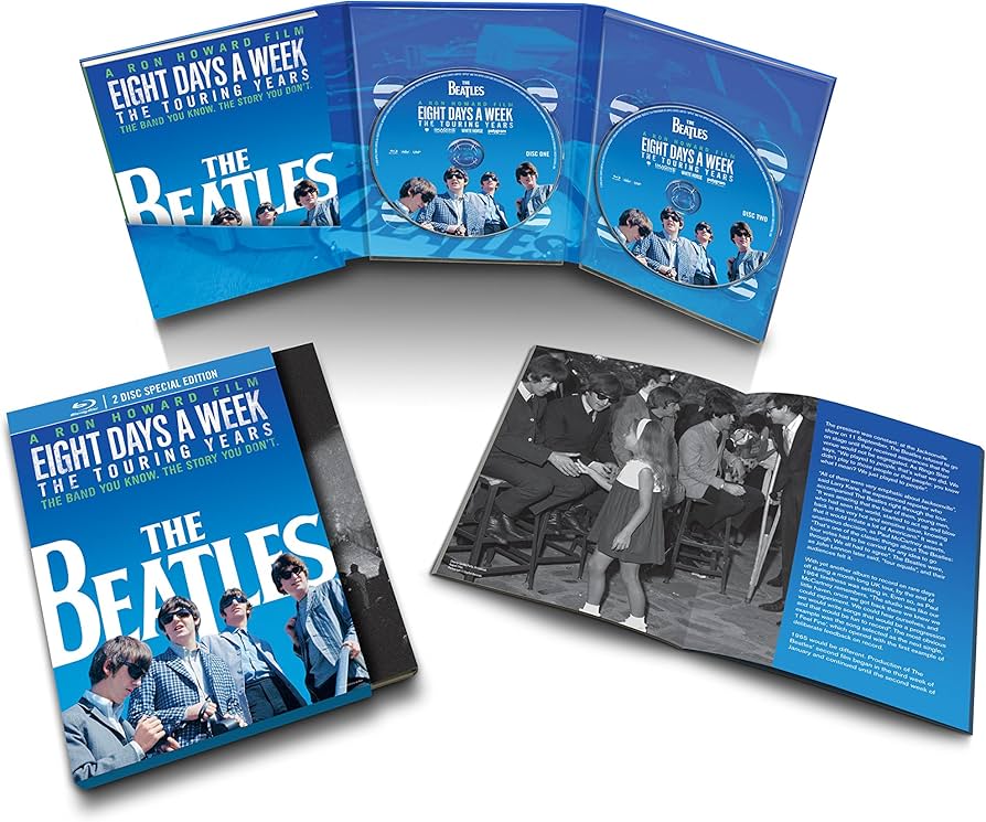 Amazon.com: Eight Days A Week: The Touring Years[Deluxe 2 Blu-ray