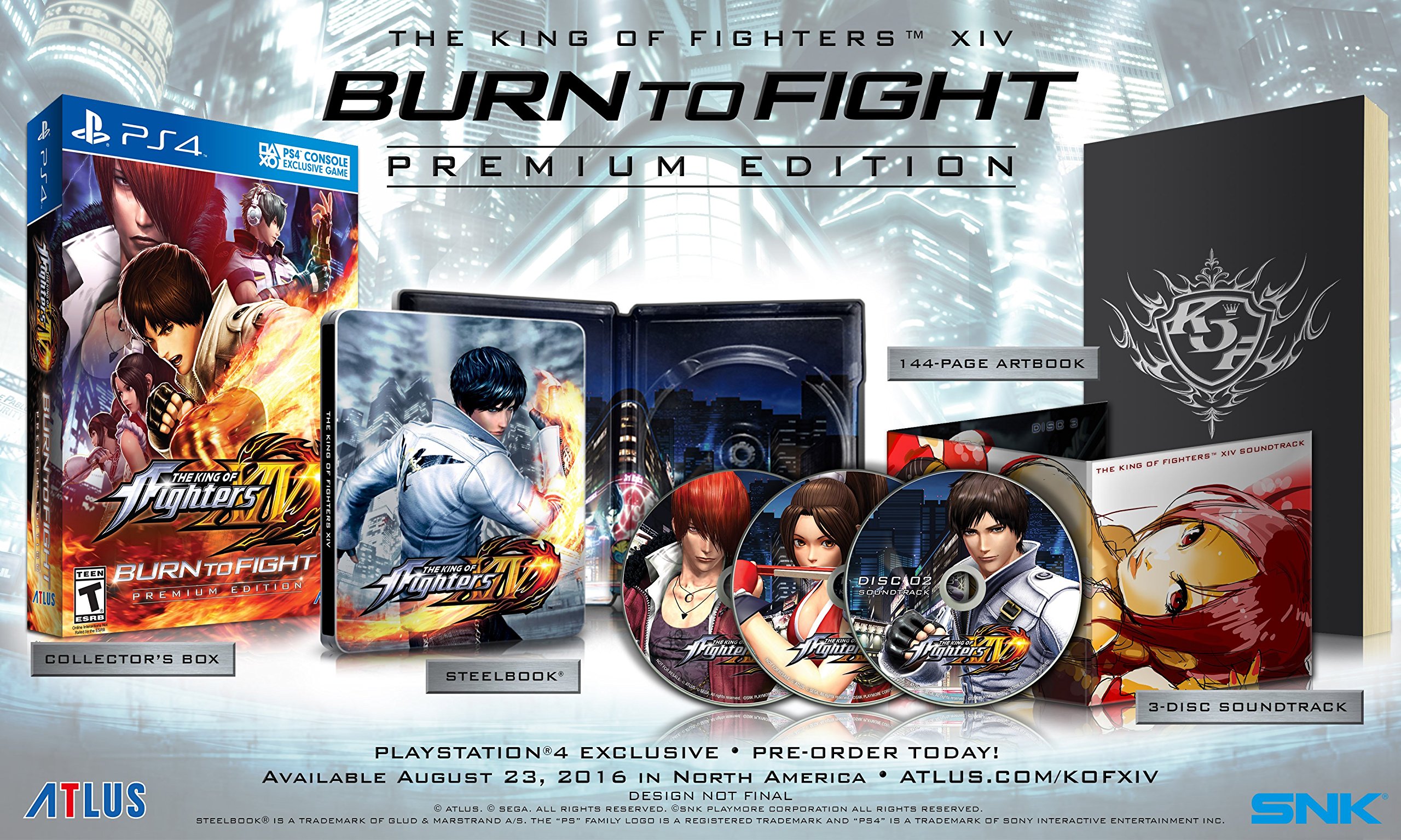 Amazon.com: The King of Fighters XIV: Burn to Fight Premium