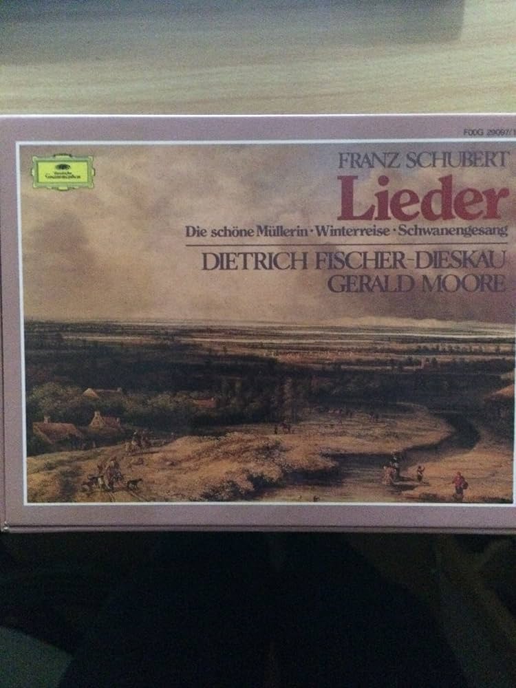 22CDBOX◇シューベルト：歌曲大全集 ディースカウ & ムーア 日本語